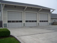 Commercial Wood Garage Doors